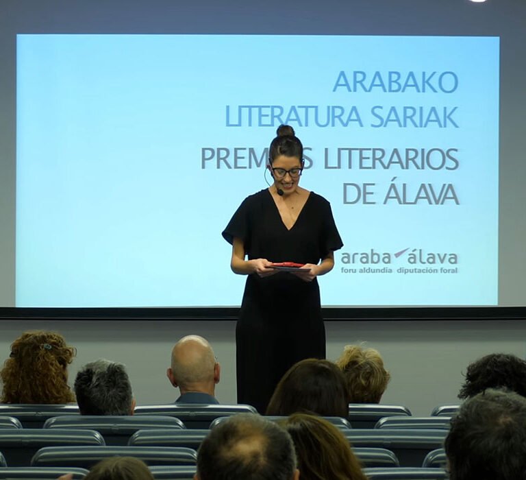 Arabako Literatura Sariak 2023 Premios de Literatura de Álava