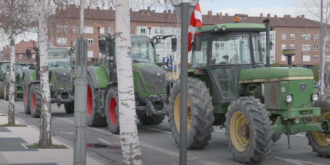 Protesta del campo. 5 de marzo