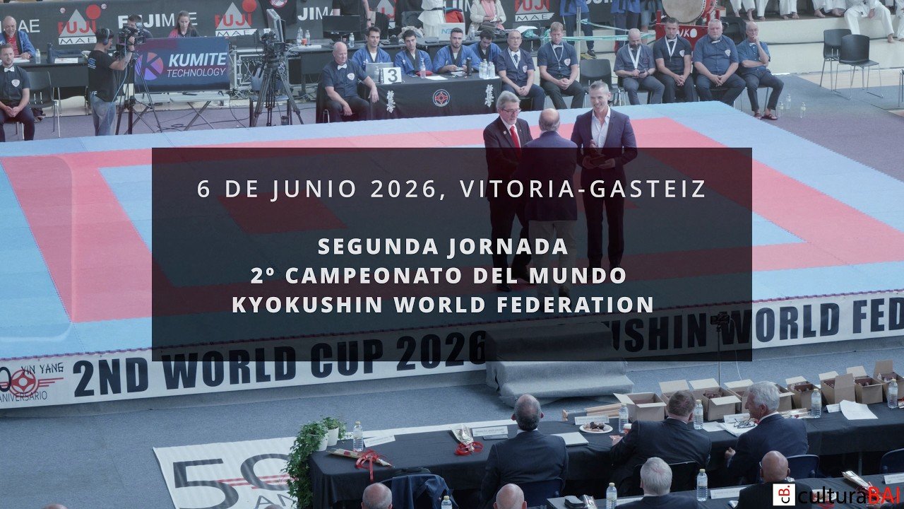 Jornada final del Campeonato del Mundo de Kyokushin en Vitoria-Gasteiz
